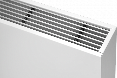 Coral-B convector heater with forced convection